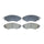 Balatas delanteras PONTIAC G-3 1.6 L 2009-2010 KABUTO