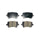 Balatas traseras SEAT IBIZA 1.2 TURBO 2013-2013 FP