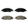 Balatas delanteras NISSAN VERSA 1.6 L 2009-2011 KABUTO