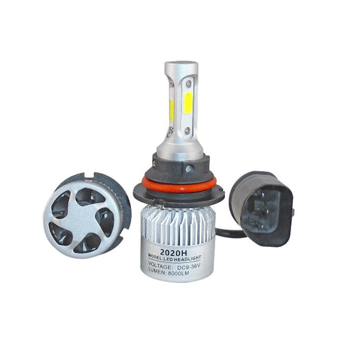FOCO LED 9007 3 CARAS JUEGO DE 2 PIEZAS