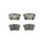 Balatas traseras cerámica HONDA CROSSTOUR 3.5 V6 2013-2015 CANABRAKE