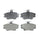 BALATAS DELANTERAS CERÁMICA NISSAN APRIO 1.6 L 2008-2012