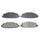 Balatas delanteras cerámica NISSAN URVAN 2.5 L 2008-2021 CANABRAKE