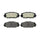 Balatas delanteras cortas TOYOTA COROLLA 1.8 L 2009-2019 CANABRAKE