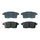Balatas traseras cerámica MAZDA CX-7 2.5 L 2010-2012 CANABRAKE