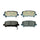 Balatas traseras cerámica ACURA MDX 3.7 V6 2009-2013 CANABRAKE