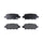 BALATAS TRASERAS CERÁMICA DISCO SUZUKI GRAND VITARA 2.4 L 2009-2017
