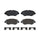 Balatas delanteras extreme duty MERCEDES BENZ VITO 2.1 L 2009-2012 CANABRAKE