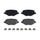 BALATAS TRASERAS CERÁMICA LINCOLN MKT 3.5 V6 2010-2016