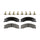 BALATAS TRASERAS CHEVROLET SILVERADO 6.2 V8 2013-2013