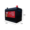 Batería 11 placas   BCI 26R  480 Amp FIAT STRADA 1.8 L 2007-2011