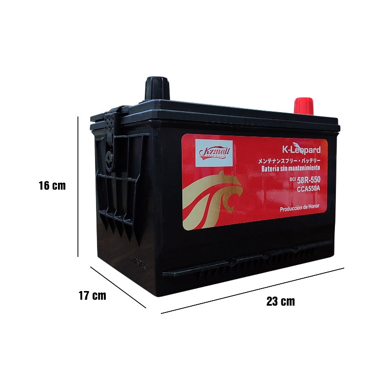 Batería 13 placas   BCI 58R  550 Amp FORD FIVE HUNDRED 3.5 V6 2006-2008