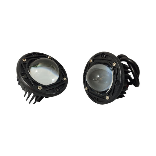 FARO UNIVERSAL REDONDO MEDIANO BICOLOR JUEGO DE 2 PIEZAS