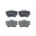 Balatas traseras cerámica sin sensor VW EUROVAN 2.8 L 2002-2003
