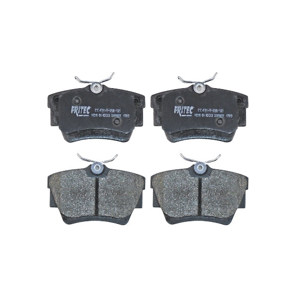 Balatas traseras cerámica sin sensor VW SHARAN 1.8 L 2002-2010