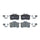 BALATAS TRASERAS CERÁMICA VW POLO 1.2 L 2011-2017