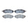 BALATAS DELANTERAS CERÁMICA PONTIAC G-3 1.6 L 2009-2010