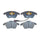 BALATAS DELANTERAS CERÁMICA CON SENSOR SEAT LEON 1.4 TSI 2008-2013