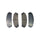 Balatas delanteras cerámica TOYOTA HIGHLANDER 3.5 V6 2008-2020 FRITEC