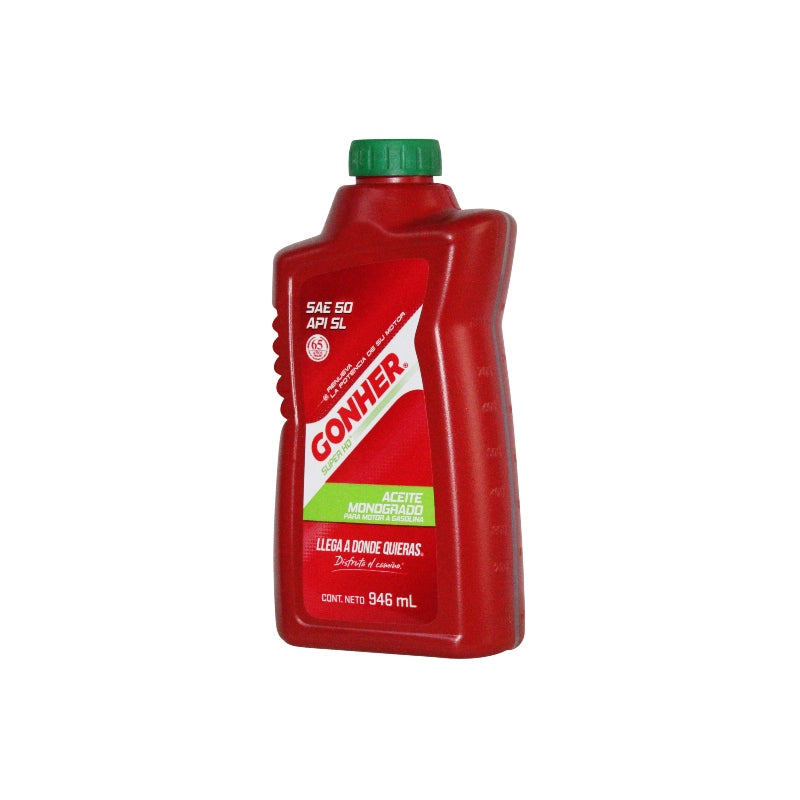 Aceite monogrado SAE 50 mineral 946 ml    