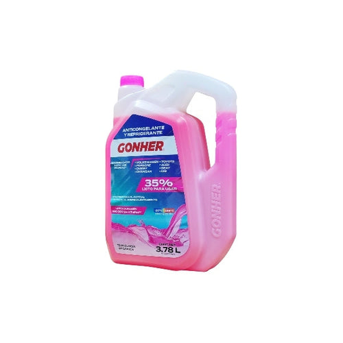 Anticongelante coolant orgánico garrafa 4 litros    