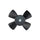 MOTOVENTILADOR SOLO CON ASPAS SIN AIRE ACONDICIONADO CHEVROLET CHEVY PICK-UP 1.6 L 1994-2002