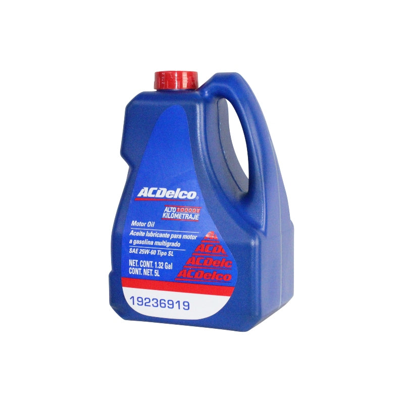 ACEITE ALTO KILOMETRAJE SAE 25W-60 GARRAFA 5 LITROS    