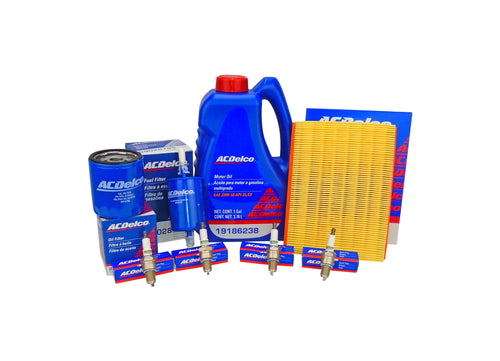 Kit de afinación 20W50 bujía alto rendimiento CHEVROLET CHEVY MONZA C2 1.6 L 2004-2008 AC DELCO
