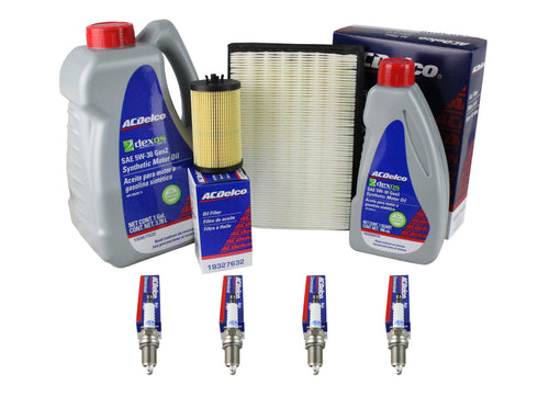Kit de afinación 5W30 sintético CHEVROLET SONIC 1.6 L 2012-2017 AC DELCO