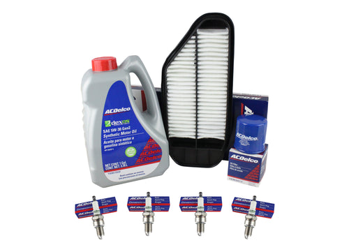 Kit de afinación 5W30 sintético CHEVROLET BEAT 1.2 L 2017-2020 AC DELCO