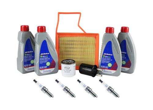 Kit de afinación 0W20 sintético CHEVROLET AVEO 1.5 L 2018-2023 AC DELCO