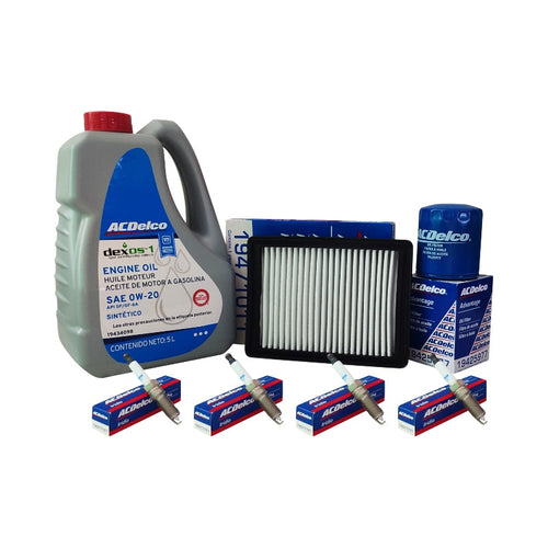 Kit de afinación 0W20 sintético CHEVROLET SPARK NG 1.4 L 2016-2020