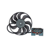 MOTOVENTILADOR SOLO AUXILIAR CON ASPAS CON AIRE ACONDICIONADO VW CABRIO A4 2 L 1999-2002