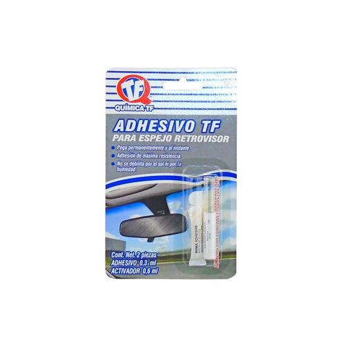 Adhesivo para el espejo retrovisor    