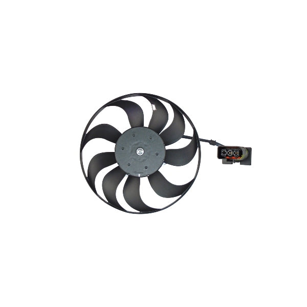 MOTOVENTILADOR SOLO AUXILIAR CON ASPAS 2 CABLES VW POLO 1.6 L 2003-2007