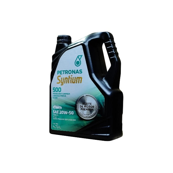 Aceite multigrado SAE 20W-50 SYNTIUM 500 SL garrafa 5 litros    