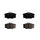 Balatas delanteras VW POINTER 1.8 L 1995-2010