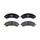BALATAS DELANTERAS ISUZU HOMBRE 4.3 V6 1997-2000