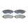 Balatas delanteras CHEVROLET OPTRA 2 L 1999-2010 KABUTO