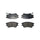 Balatas delanteras anchas HYUNDAI ATOS 1.1 L 2005-2012 KABUTO