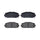 BALATAS DELANTERAS TOYOTA PRIUS 1.5 L 2010-2018