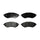 Balatas delanteras CHEVROLET BEAT 1.2 L 2017-2020 KABUTO