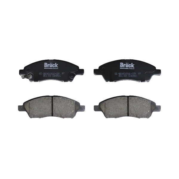 BALATAS DELANTERAS CERÁMICA NISSAN MARCH 1.6 L 2011-2020