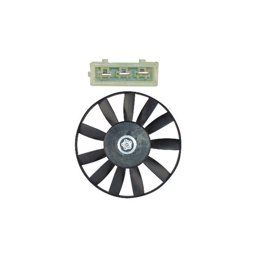 MOTOVENTILADOR SOLO CON ASPAS CON POLEA CON AIRE ACONDICIONADO VW DERBY 1.8 L 2002-2004