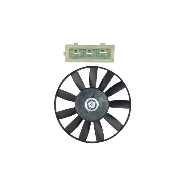 MOTOVENTILADOR SOLO CON ASPAS CON POLEA CON AIRE ACONDICIONADO VW JETTA A3 1.8 L 1993-1999