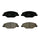 Balatas delanteras VW VENTO 1.6 L 2013-2021 KABUTO