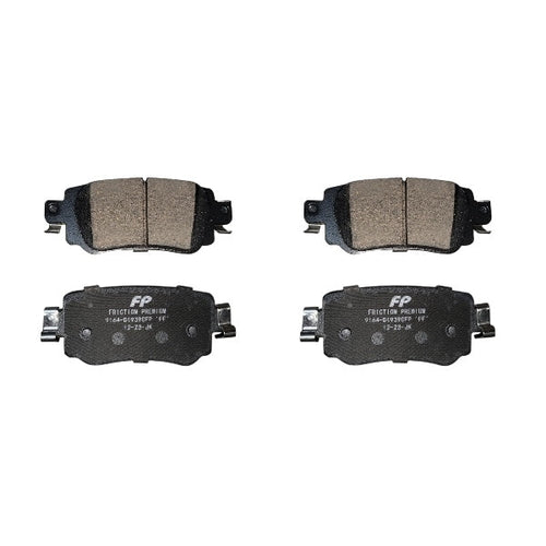 Balatas traseras cerámica CHEVROLET CAVALIER disco  1.5 L 2018-2021
