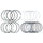 Anillos de pistón STD negros VW BRASILIA ESTÁNDAR  1.6 L 1974-1982