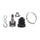 ESPIGA INTERIOR CHEVROLET SPARK 1.2 L 2011-2014