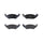 BALATAS TRASERAS MEDIUM CHRYSLER VOYAGER 3.0 V6 1996-2000